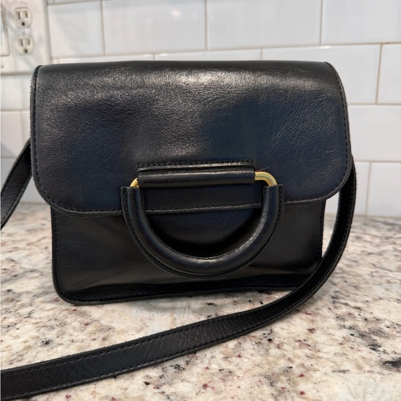 Tory Burch Rudizwill Black and Brown Shoulder Bag - Picture 16 of 16